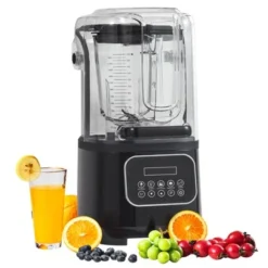 VEVOR Professional Blender With Shield, Commercial Countertop Blenders, 68 Oz Glass Jar Blender Combo, Stainless Steel 9 Speed & 5 Functions Blender -Kitchen Appliances GUEST ffb6cc93 9d5c 4495 a416 ca131b4ecaeb